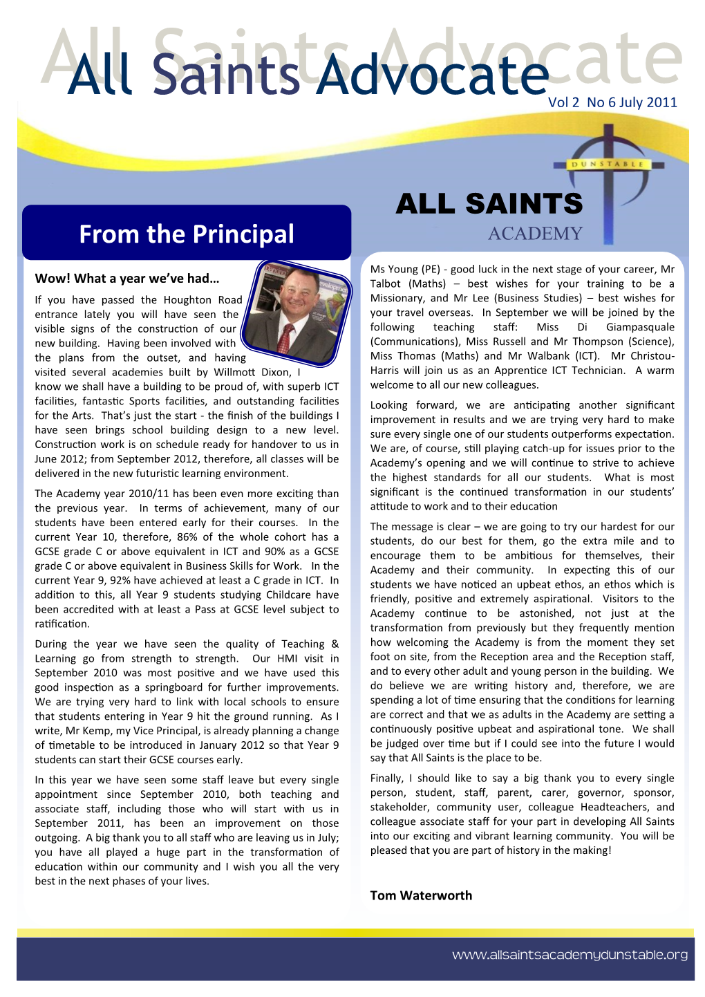 Saints Advocate Advocate Vol 2 No 6 July 2011