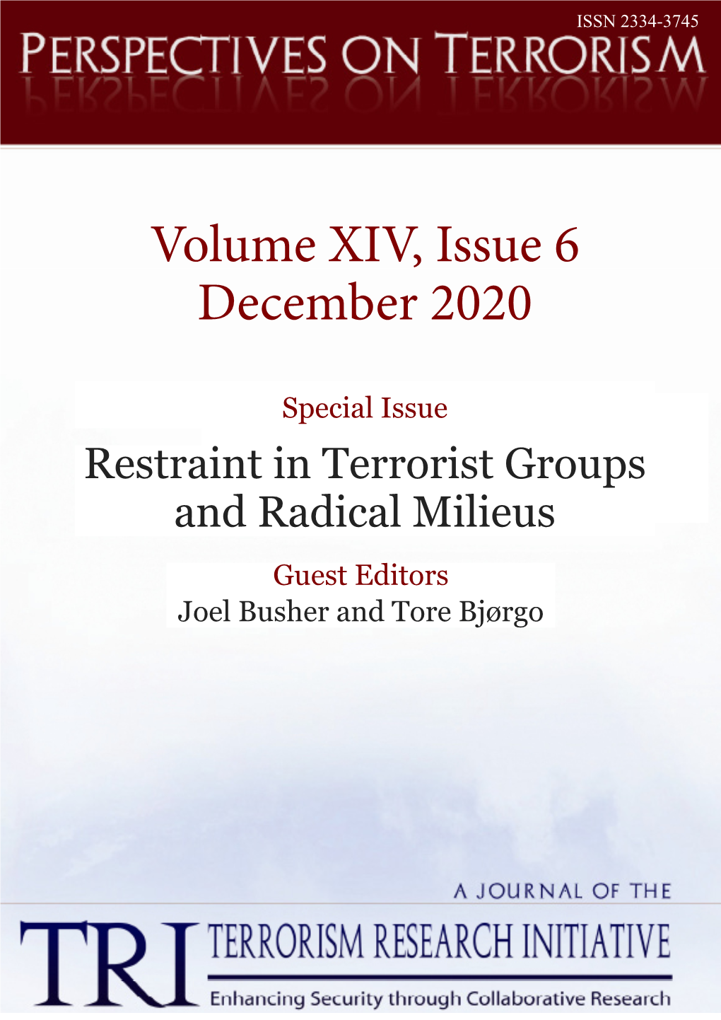 Volume XIV, Issue 6 December 2020