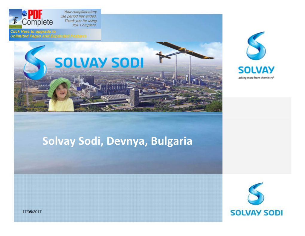 Solvay Sodi, Devnya, Bulgaria