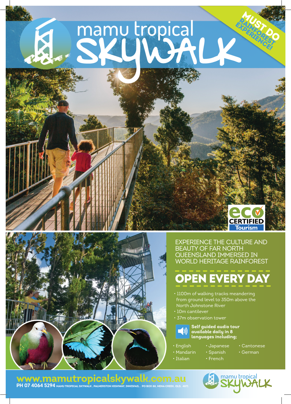 Mamu Tropical Skywalk Brochure