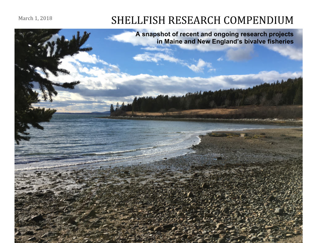 Maine Shellfish Research Compendium