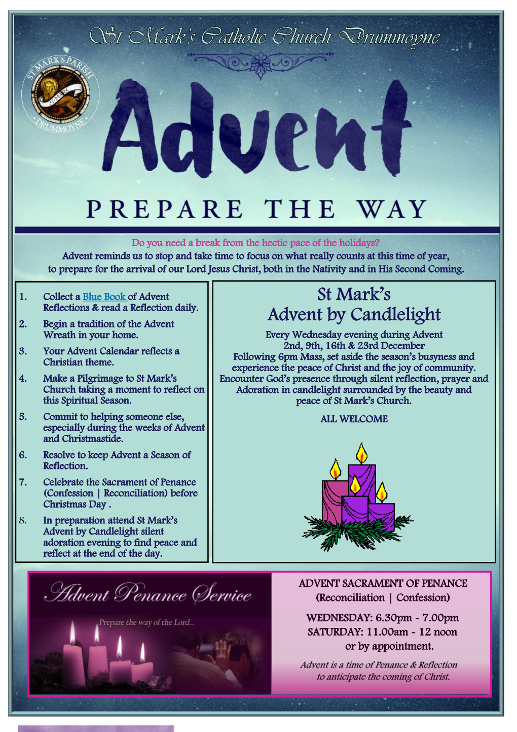 St Mark's Advent by Candlelight