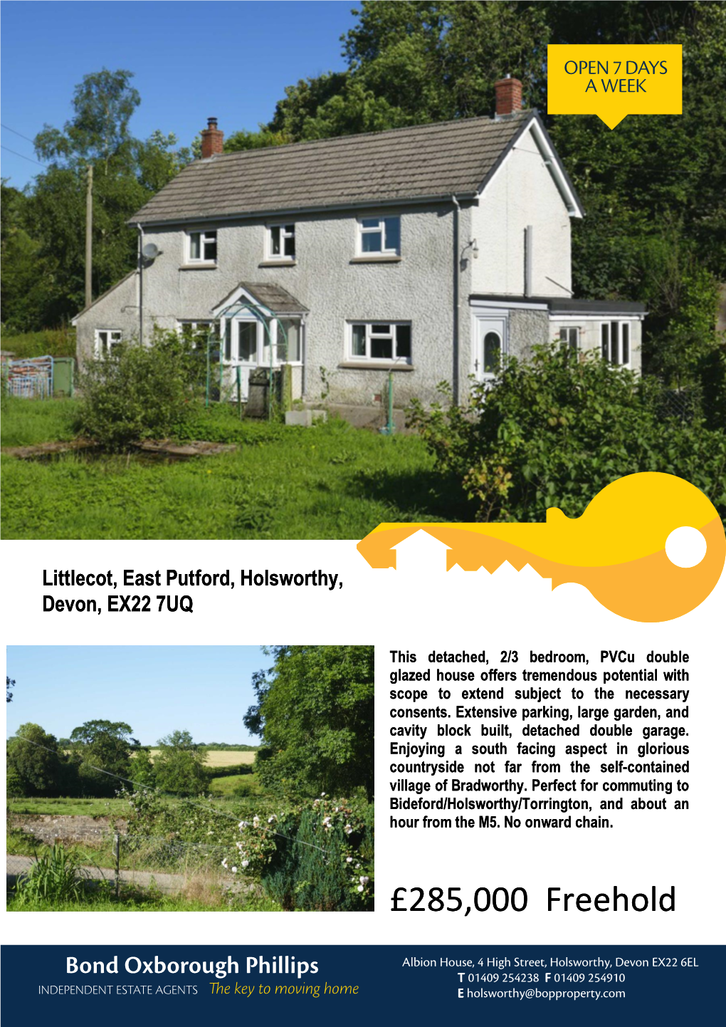 Littlecot, East Putford, Holsworthy, Devon, EX22 7UQ