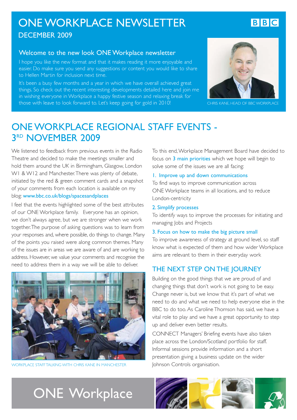 One Workplace Newsletter December 2009