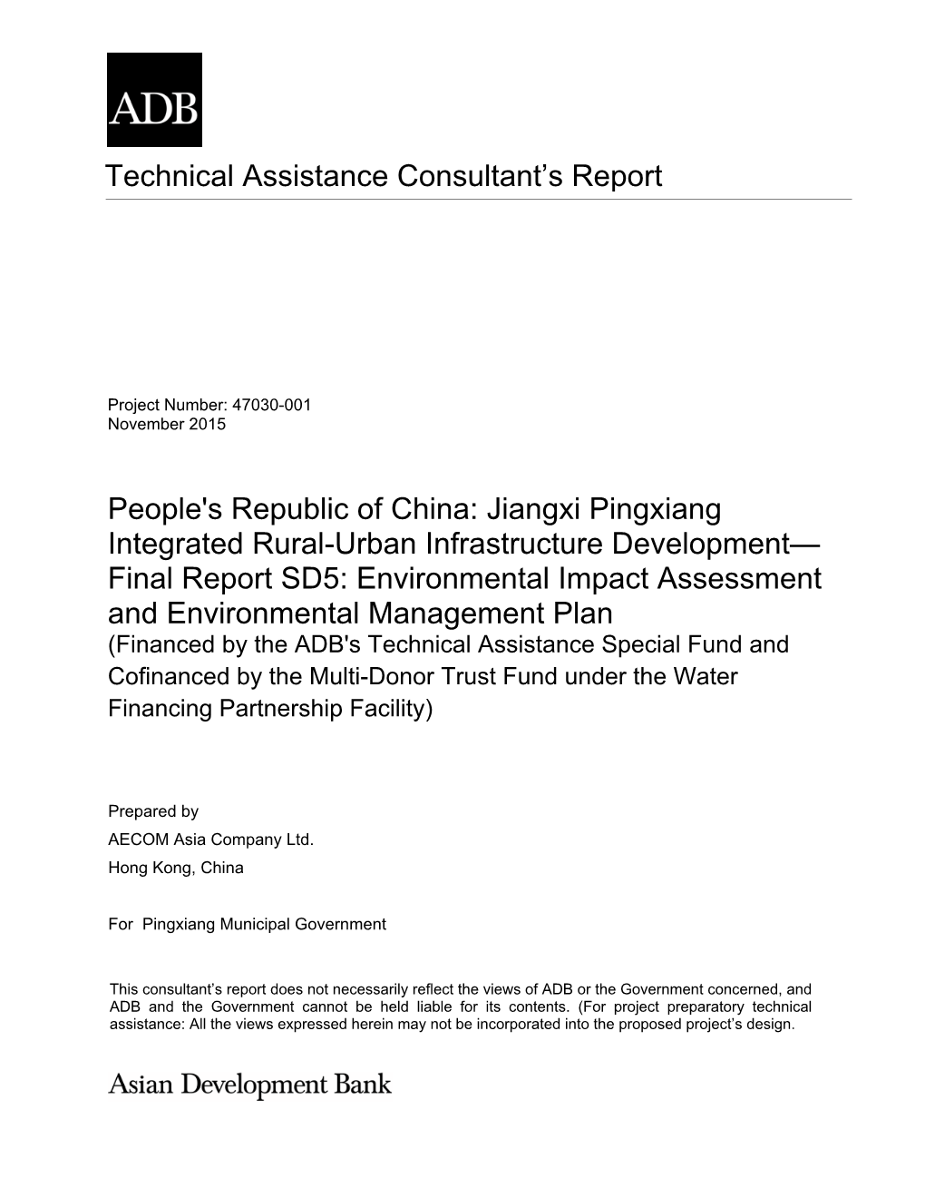 Environmental Impact Assessment