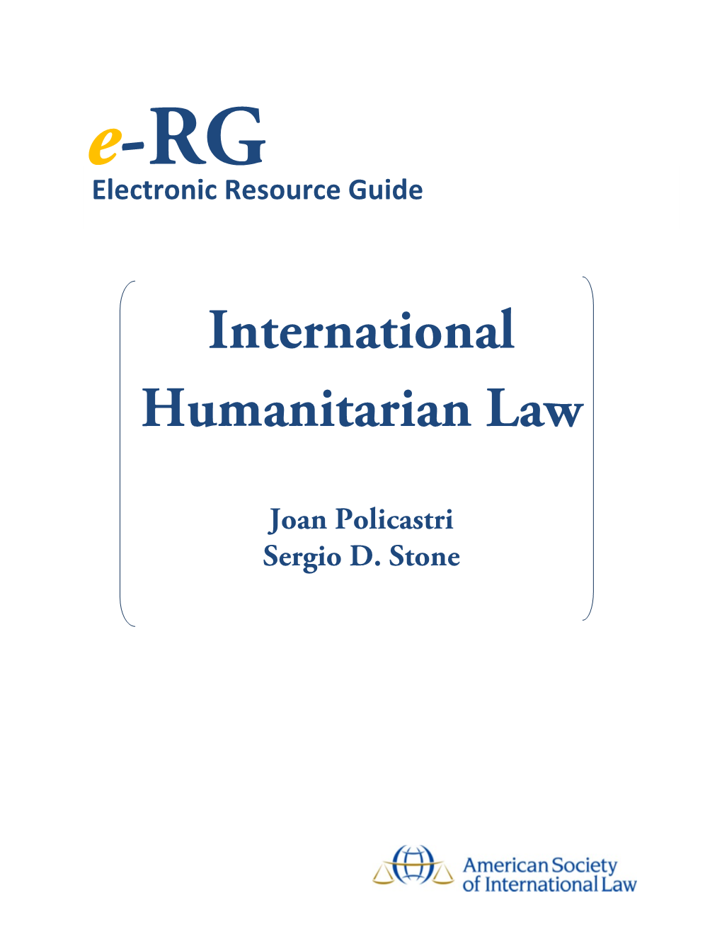 International Humanitarian Law