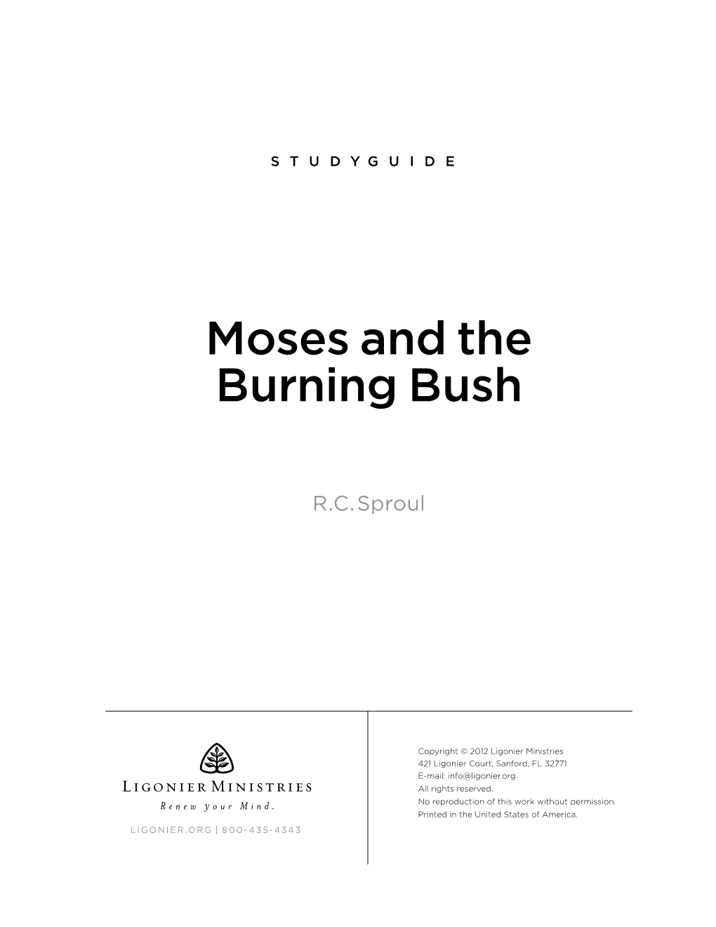 Moses and the Burning Bush