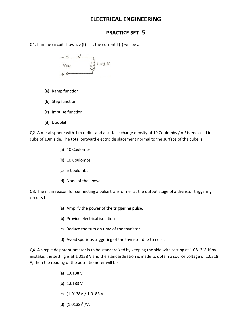 Electrical Engineering