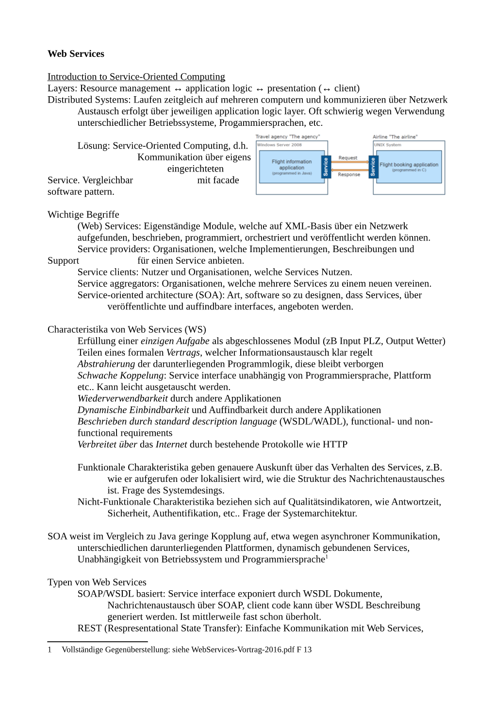 Resource Management ↔ Application Logic ↔ Presentation