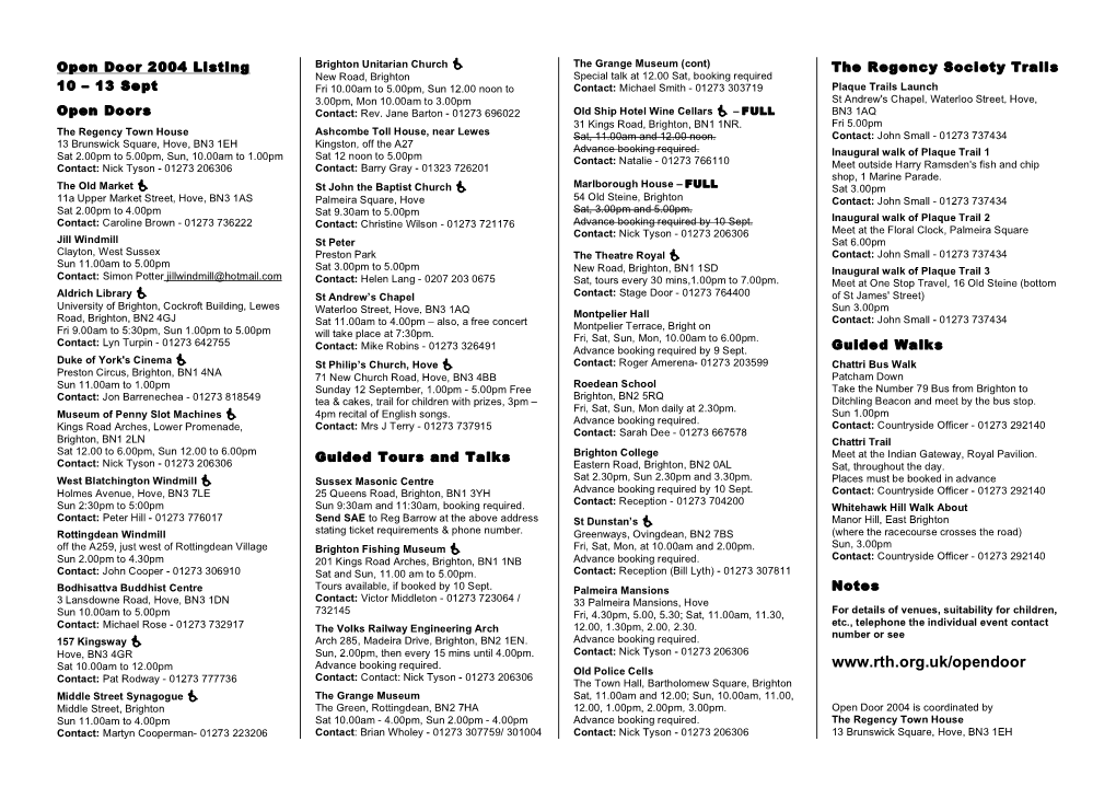 BHOD 04 Listings.Pdf