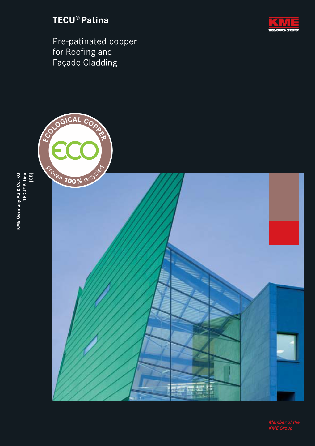 TECU® Patina Pre-Patinated Copper for Roofing and Façade Cladding