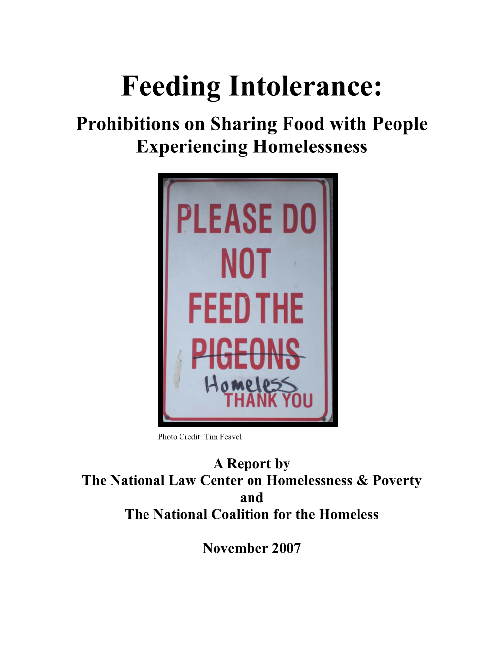 Food with People Experiencing Homelessness