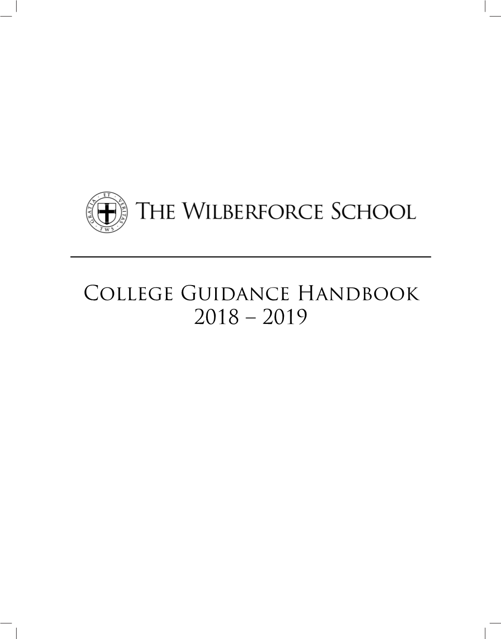 College Guidance Handbook 2018 – 2019