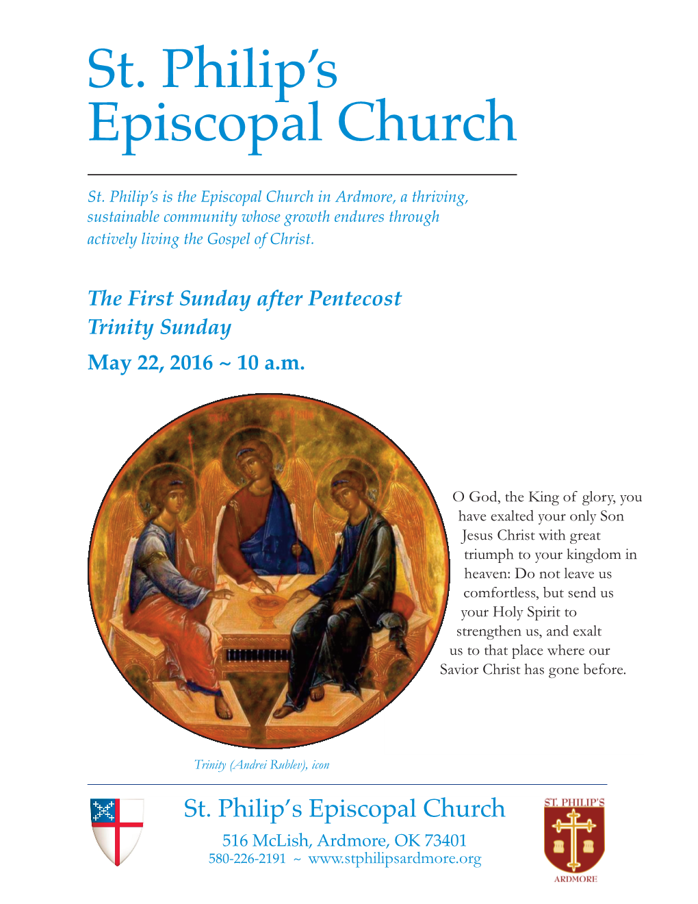 Welcome to St. Philip's Episcopal