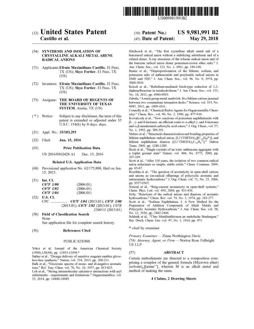 ( 12 ) United States Patent