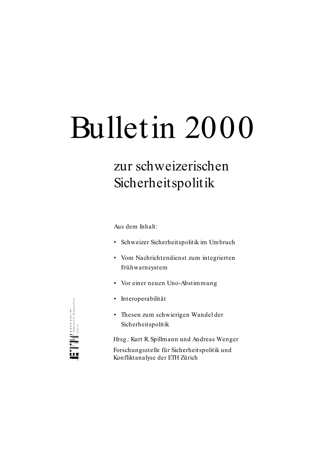 Bulletin 2000