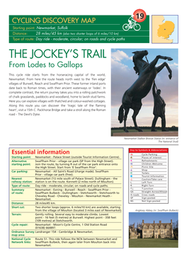 Newmarket, Jockey Trail