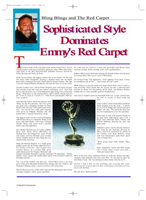Sophisticated Style Dominates Emmy's Red Carpet Sophisticated