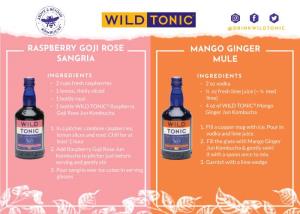 Raspberry Goji Rose Sangria Mango Ginger Mule