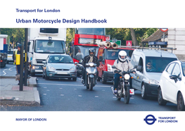 Tfl Urban Motorcycle Design Handbook