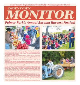 Palmer Park's Annual Autumn Harvest Festival