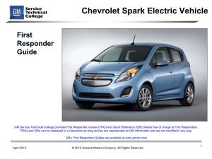 Chevrolet Spark Electric Vehicle