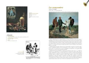 Gustave Courbet : La Rencontre