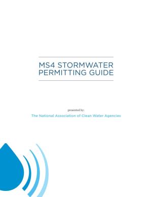 Ms4 Stormwater Permitting Guide