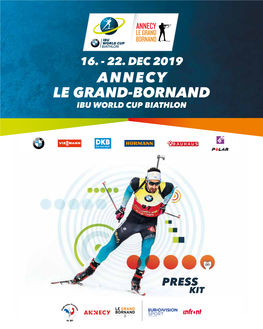 Annecy Le Grand-Bornand Ibu World Cup Biathlon