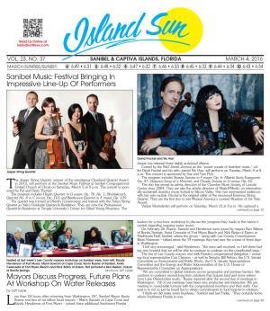 Island Sun News Sanibel 03.02.2016
