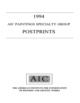 Paintings-Group-Postprints-Volume-7