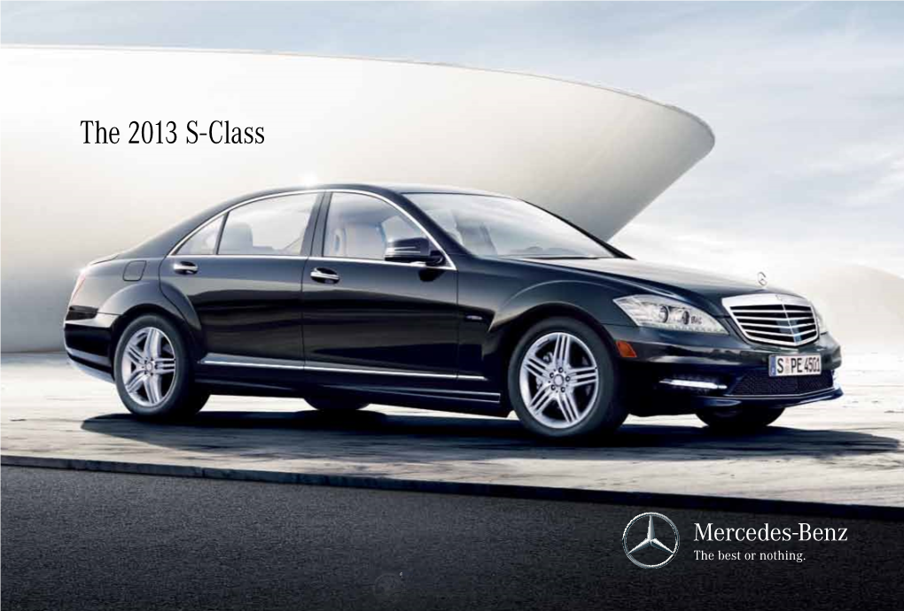 The 2013 S- Class