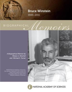 Bruce Winstein 1943–2011
