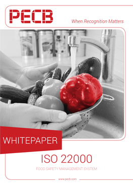 Iso 22000 Food Safety Management System