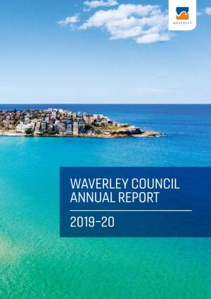 2019–20 Waverley Council Annual Report