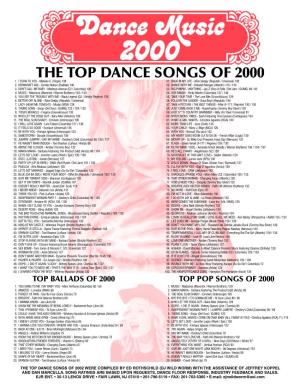 Dance Music 2000.Qxd