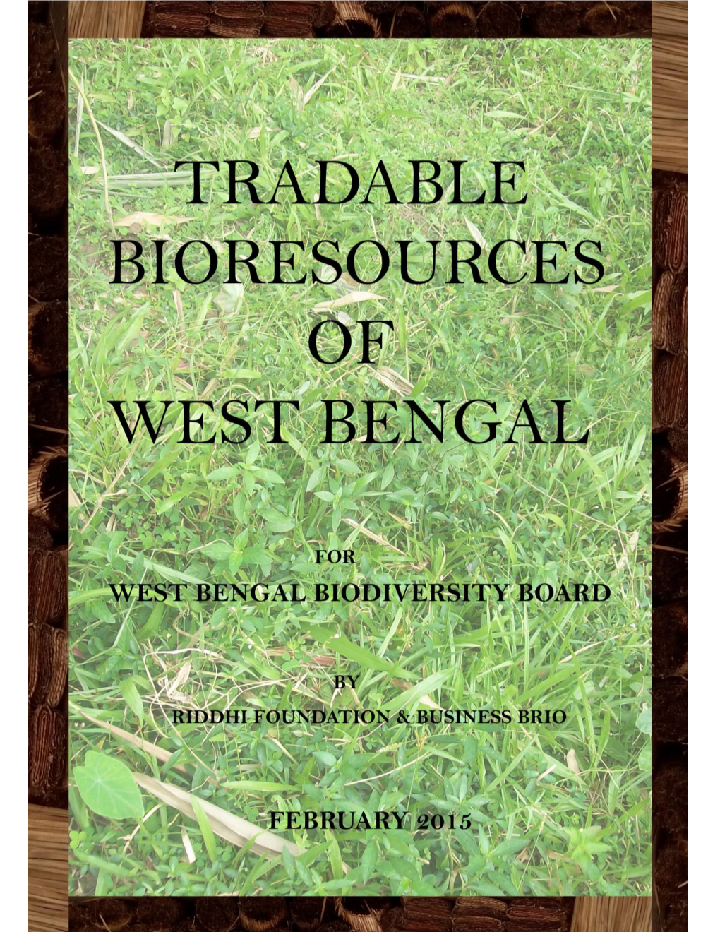 Tradable Bio-Resources of West Bengal