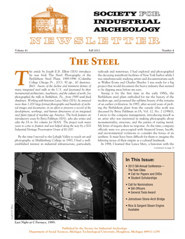 The Steel His Article by Joseph E.B