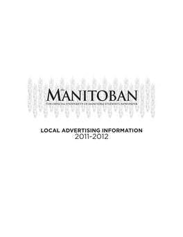 Local Advertising Information 2011-2012 About Us
