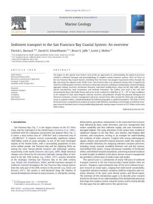 Sediment Transport in the San Francisco Bay Coastal System: an Overview
