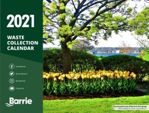 2021 Waste Collection Calendar