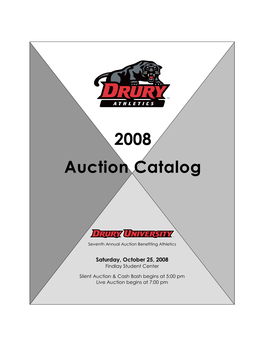 Auction Catalog 2008 As of 101508.Pub