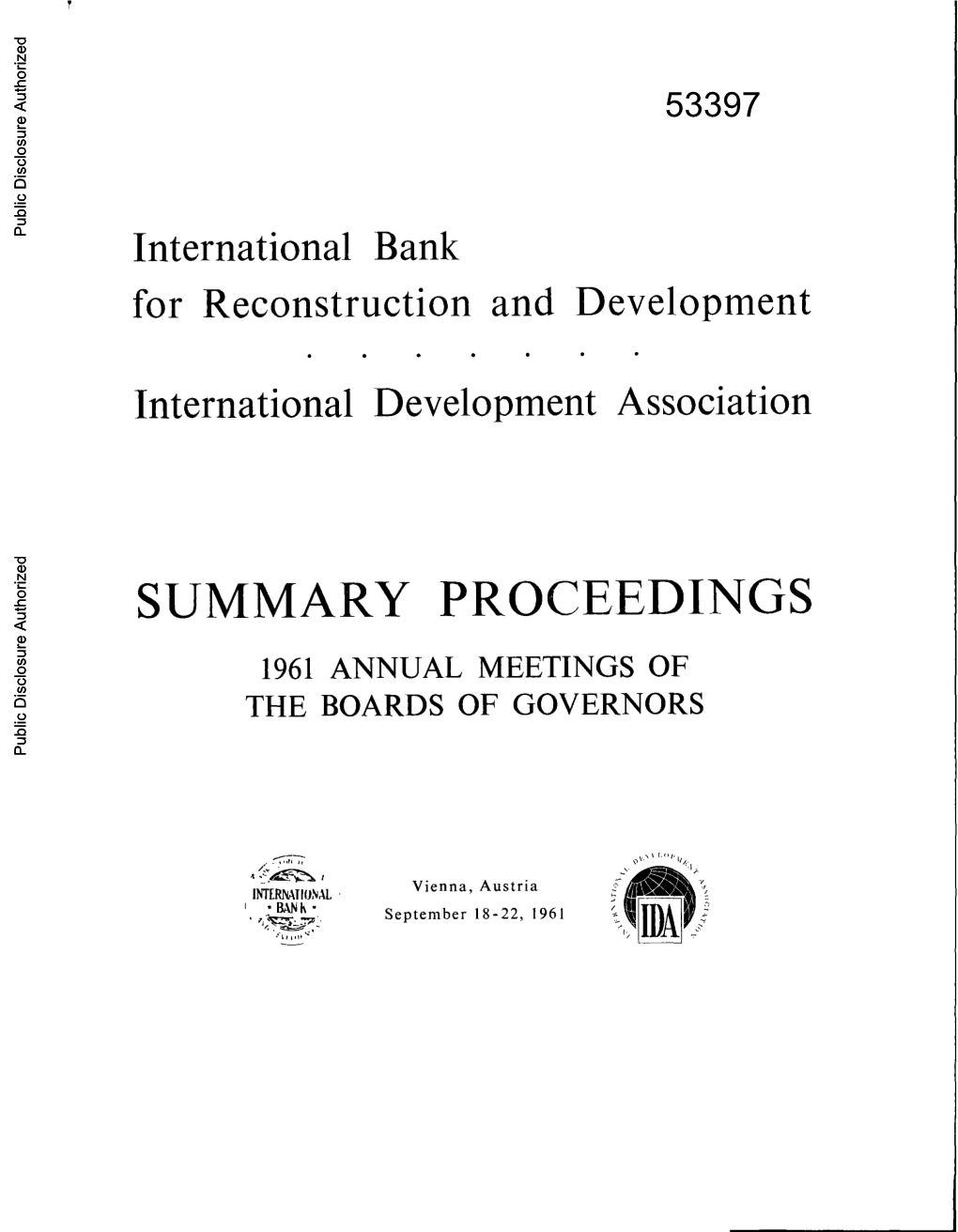 World Bank Document