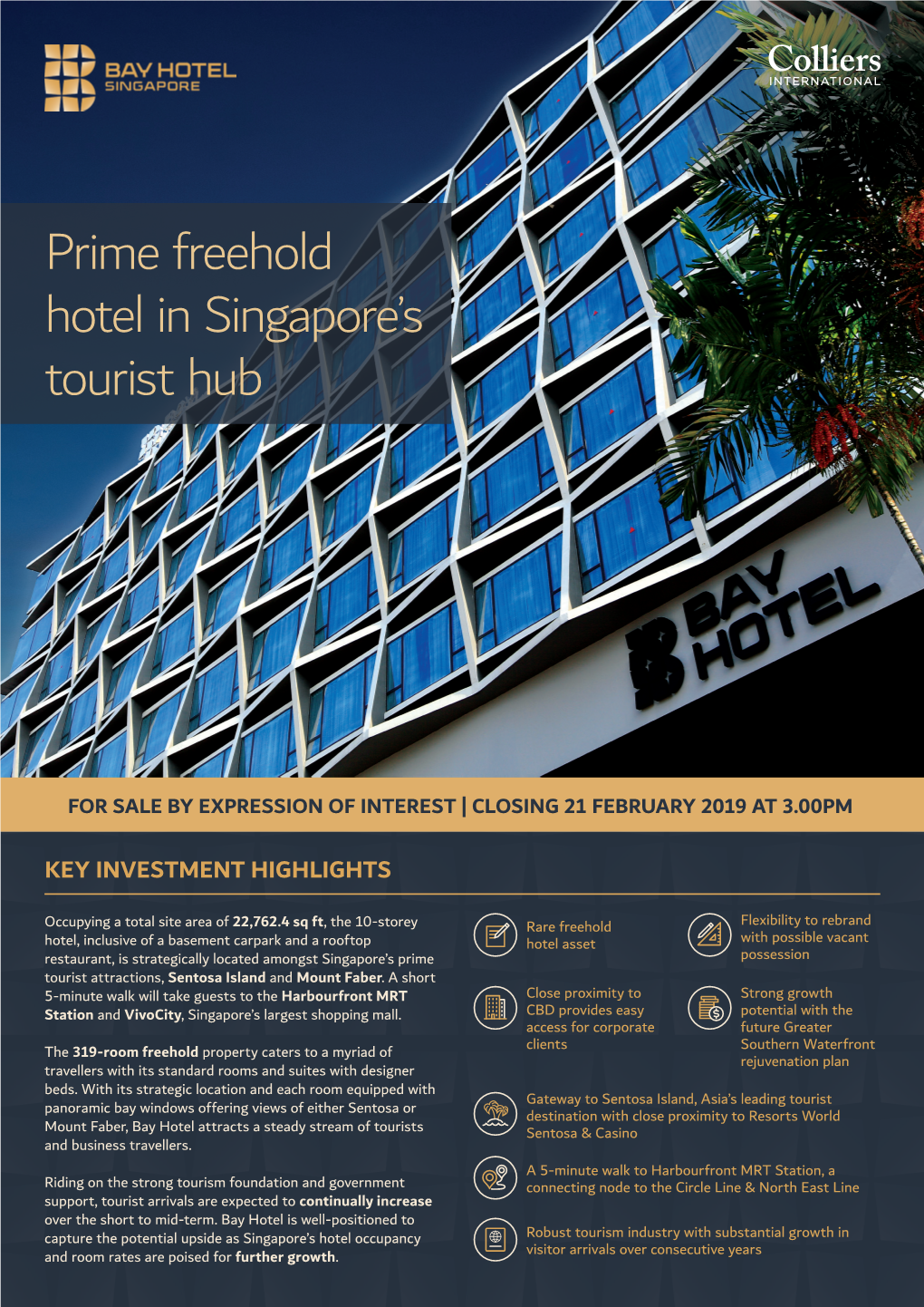 Prime Freehold Hotel in Singapore's Tourist