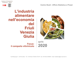 L'industria Alimentare Nell'economia Del Friuli Venezia Giulia