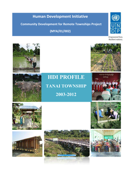 Hdi Profile Tanai Township