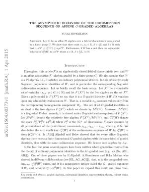 The Asymptotic Behavior of the Codimension Sequence of Affine G-Graded Algebras