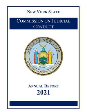 New York State Commission on Judicial Conduct ♦ ♦ ♦ Commission Members Joseph W