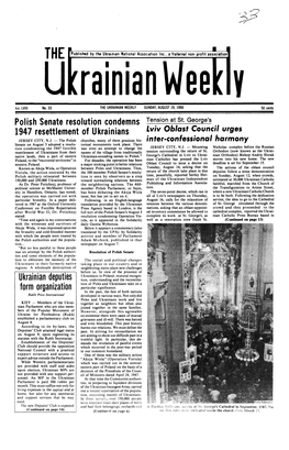 The Ukrainian Weekly 1990, No.33