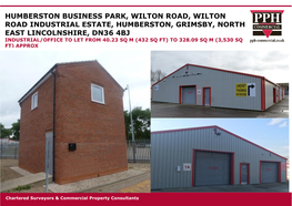 Humberston Business Park, Wilton Road, Wilton Road